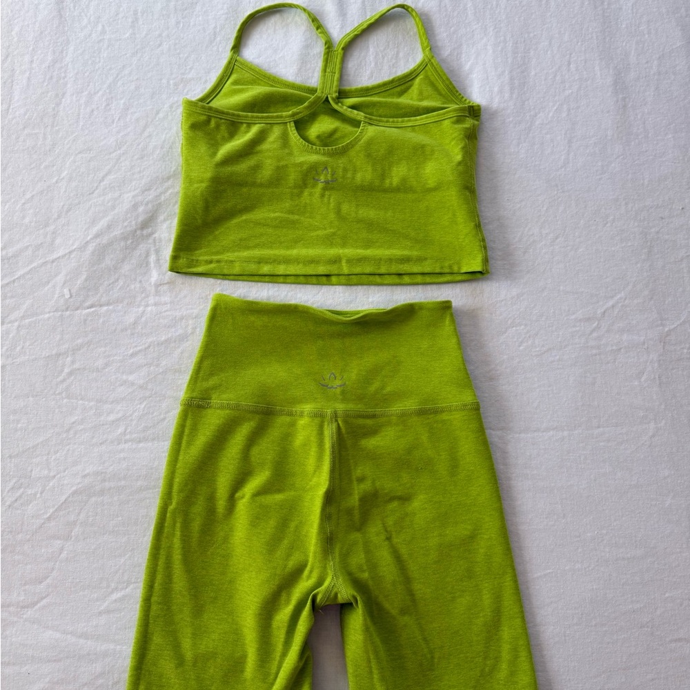 Lime Green Beyond Yoga Set
